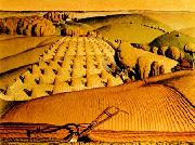 Grant Wood Young Com Germany oil painting artist